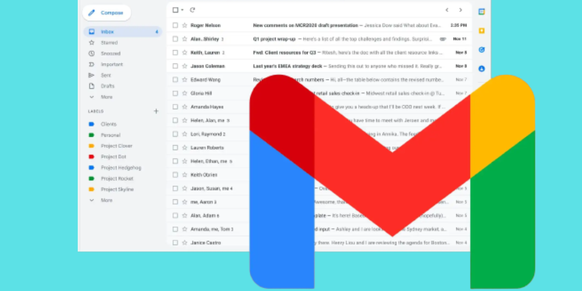 خطوات إنشاء تصنيفات في Gmail